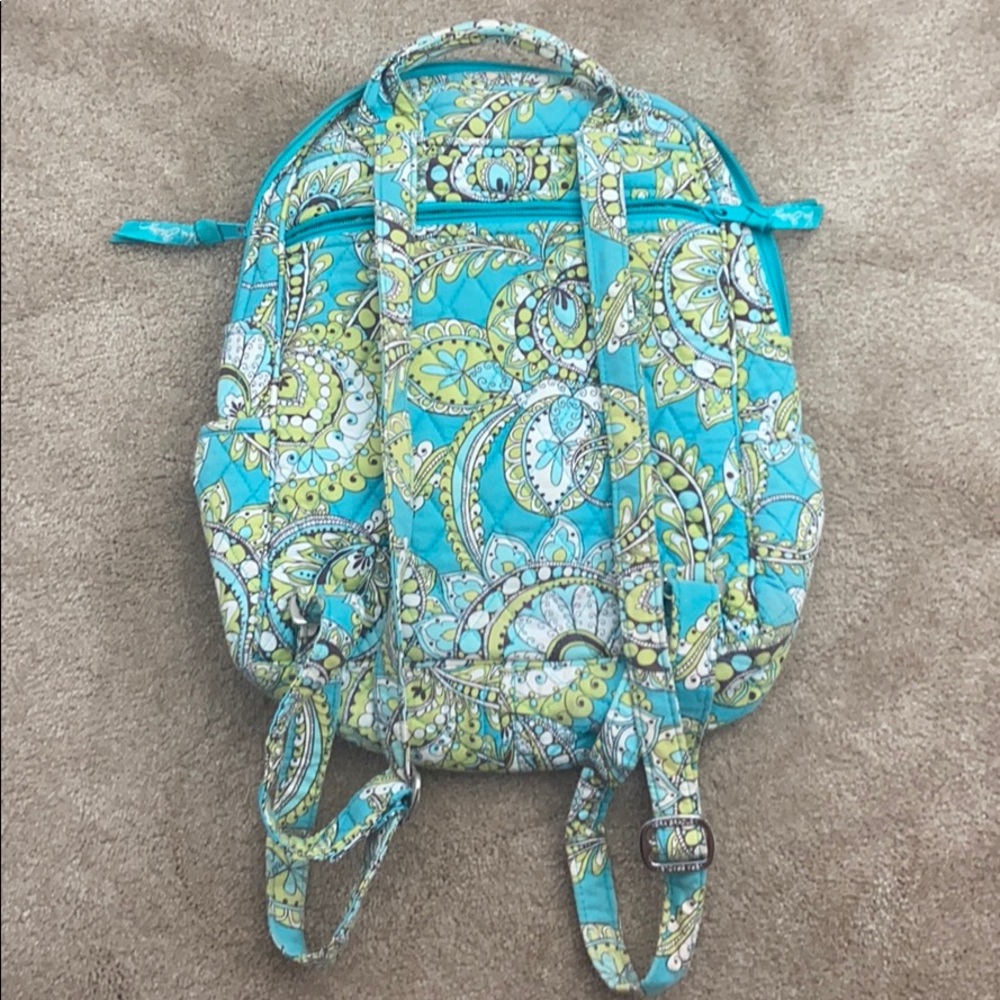 Vera Bradley Peacock Pattern Backpack - image 2